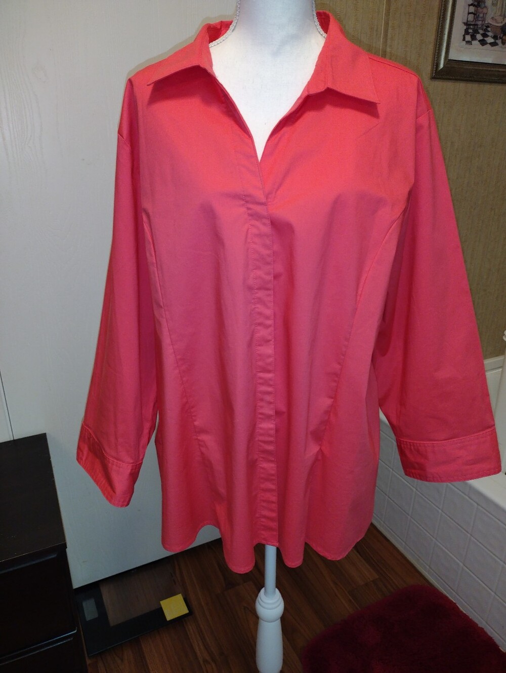 Riders by Lee Coral Button-Front Shirt